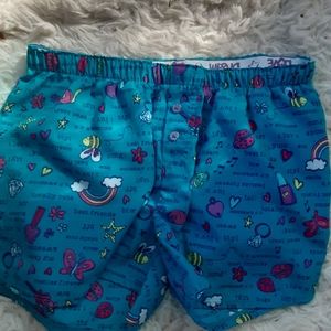 Adorable Blue Print Shorts!